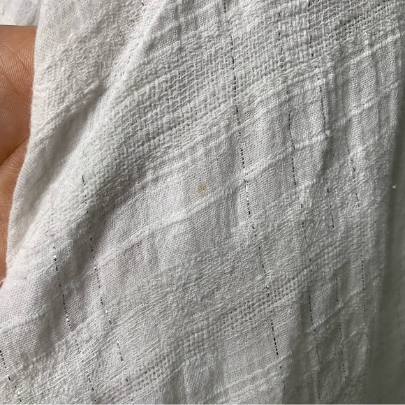 Anthropologie Isabella Sinclair Women's White Sleeveless Tilly Dress Size Large - Picture 10 of 15